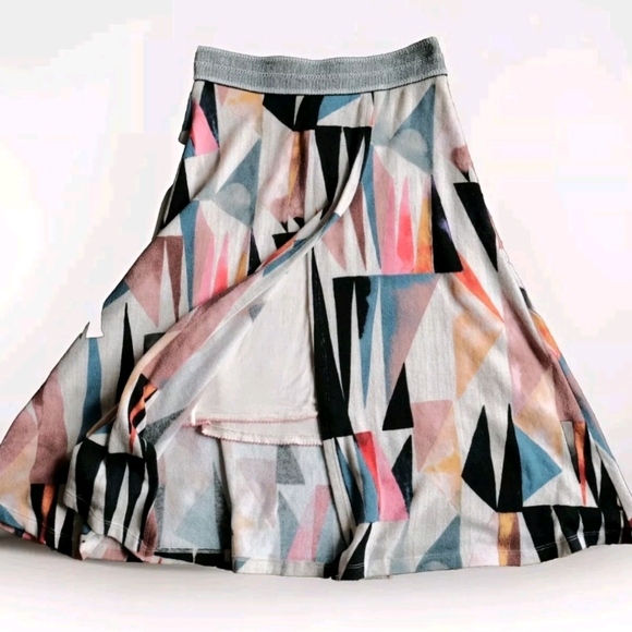 Anthropologie Vanessa Virginia Asymmetrical Midi Skirt, Size S - Picture 4 of 10